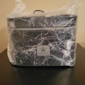 Jeffree Star Black & White Marble Travel Bag